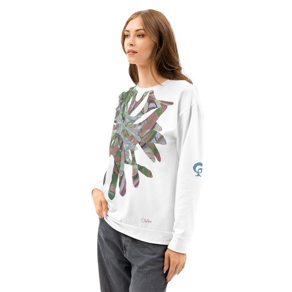 GREEN RELIGION · CUT FLOWERS · “Green Ridge” · Unisex Cotton Sweatshirt