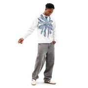 GREEN RELIGION · CUT FLOWERS · “Low Green” · Unisex Cotton Sweatshirt