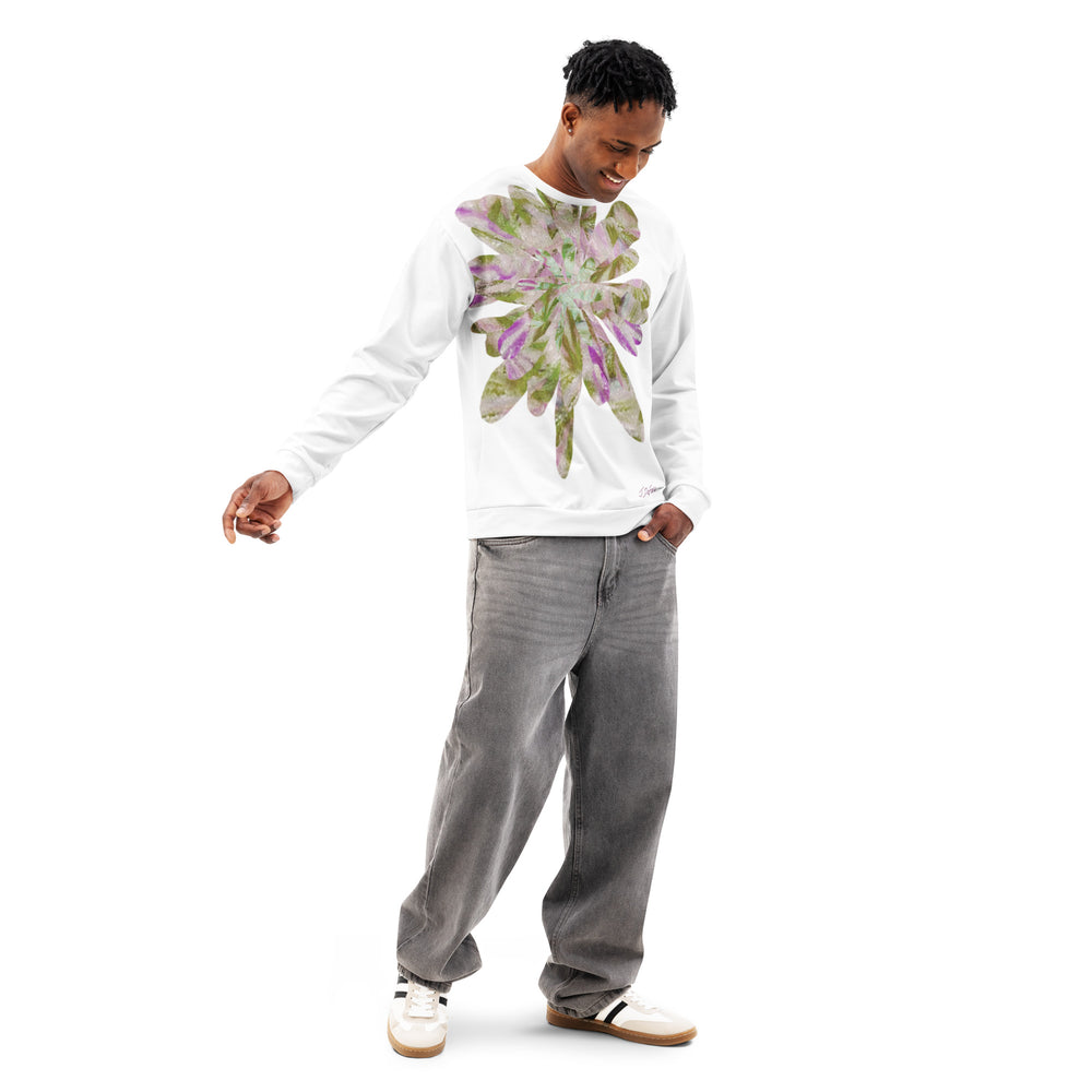 RELIGIÓN VERDE · FLORES CORTADAS · “Shade Path” · Sudadera unisex de algodón