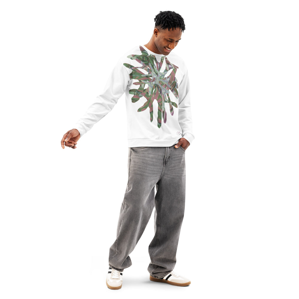 GREEN RELIGION · CUT FLOWERS · “Green Ridge” · Unisex Cotton Sweatshirt