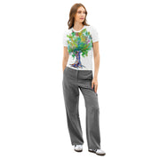 GREEN RELIGION · TRUE TREES · “Leaves Alive” · Women’s T-Shirt