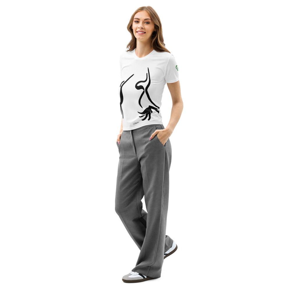 GREEN RELIGION · TREE TATTOOS · “Woods Chat” · Women’s T-Shirt