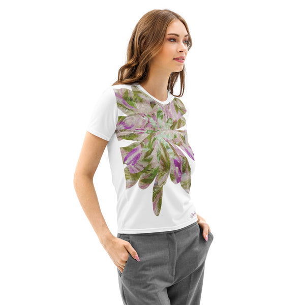 GREEN RELIGION · CUT FLOWERS · “Shade Path” · Women’s T-Shirt