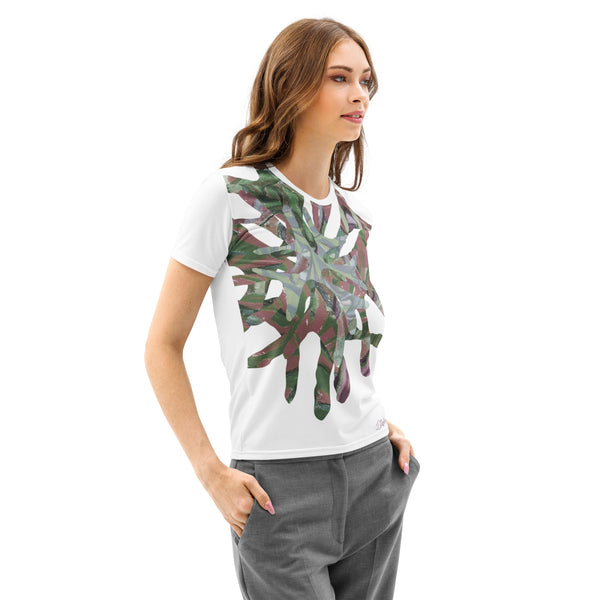 GREEN RELIGION · CUT FLOWERS · “Green Ridge” · Women’s T-Shirt