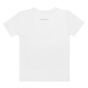 GREEN RELIGION · TRUE TREES · Women’s Memory Silhouette · “Leaves Alive” · All-Over Print Crew Neck T-Shirt