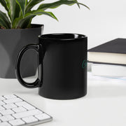 GREEN RELIGION · SPOKEN LEAF · Café Vert · Glossy Ceramic Mug