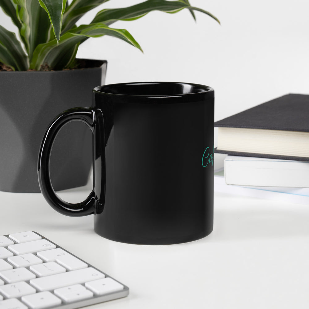 GREEN RELIGION · SPOKEN LEAF · Café Vert · Glossy Ceramic Mug