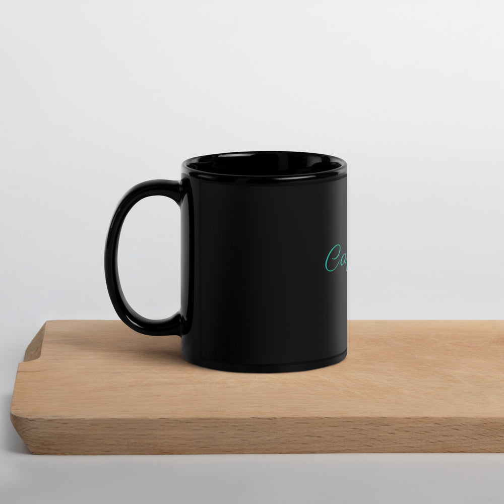 GREEN RELIGION · SPOKEN LEAF · Café Vert · Glossy Ceramic Mug