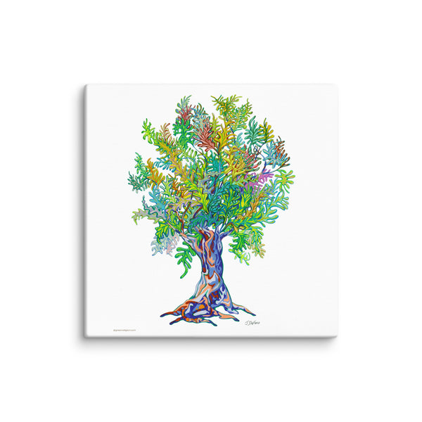TRUE TREES: Leaves Alive | Canvas Art Edition by John DeFaro