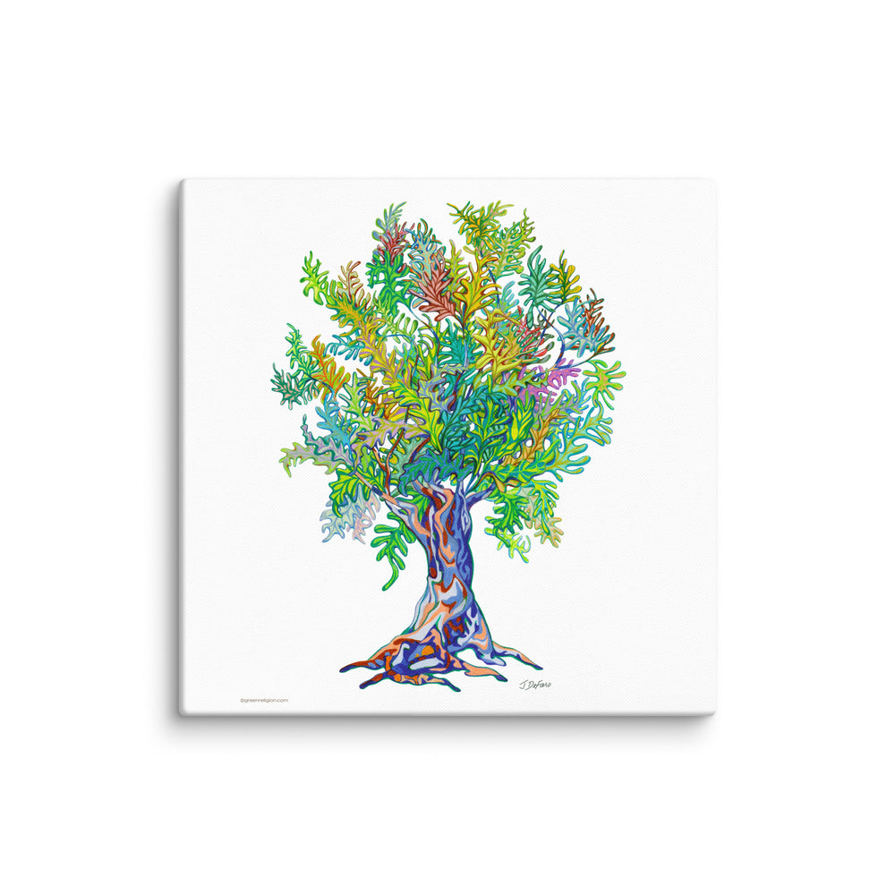 TRUE TREES: Leaves Alive | Canvas Art Edition by John DeFaro