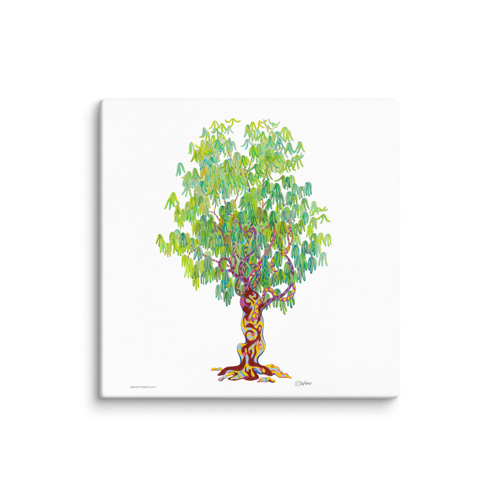 TRUE TREES: Falling Light | Canvas Art Edition by John DeFaro