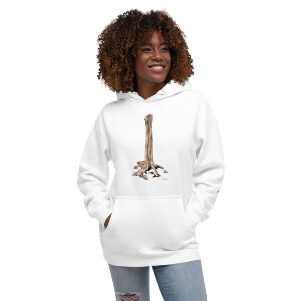 GREEN RELIGION · TRUE TREES · ROOT FLARE · “Bird Lover” · Premium Unisex Hoodie
