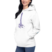 RELIGIÓN VERDE · ÁRBOLES VERDADEROS · ROOT FLARE · “Amante de los pájaros” · Sudadera con capucha unisex premium