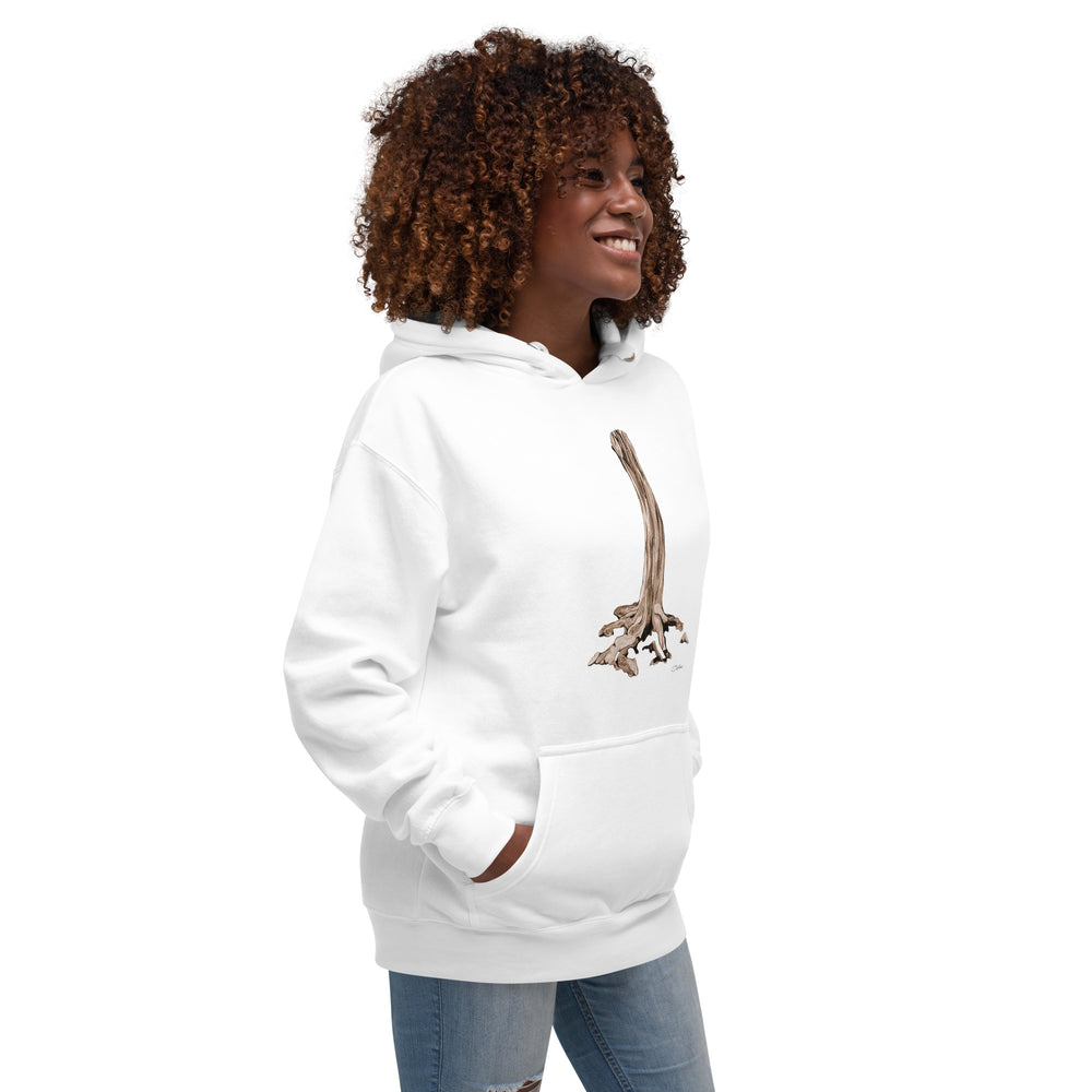 RELIGIÓN VERDE · ÁRBOLES VERDADEROS · ROOT FLARE · “Amante de los pájaros” · Sudadera con capucha unisex premium