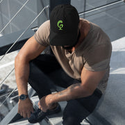 GREEN RELIGION · ORIGIN G · The Mark · Distressed Dad Hat