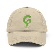 GREEN RELIGION · ORIGIN G · The Mark · Distressed Dad Hat