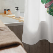 GREEN RELIGION · CUT FLOWERS · “Forest Floor” · Shower Curtain