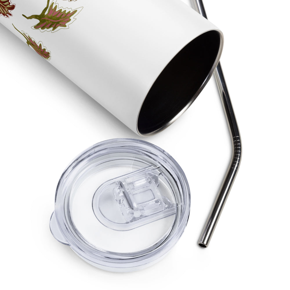 RELIGIÓN VERDE · HOJAS DE JUEGO LIBRE · “Movimiento tonto” · Edición impresa 2026 · Vaso de acero inoxidable