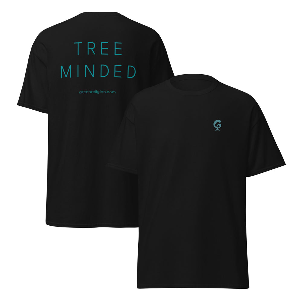 GREEN RELIGION · SPOKEN LEAF · “Tree Minded” · Unisex Classic T-Shirt