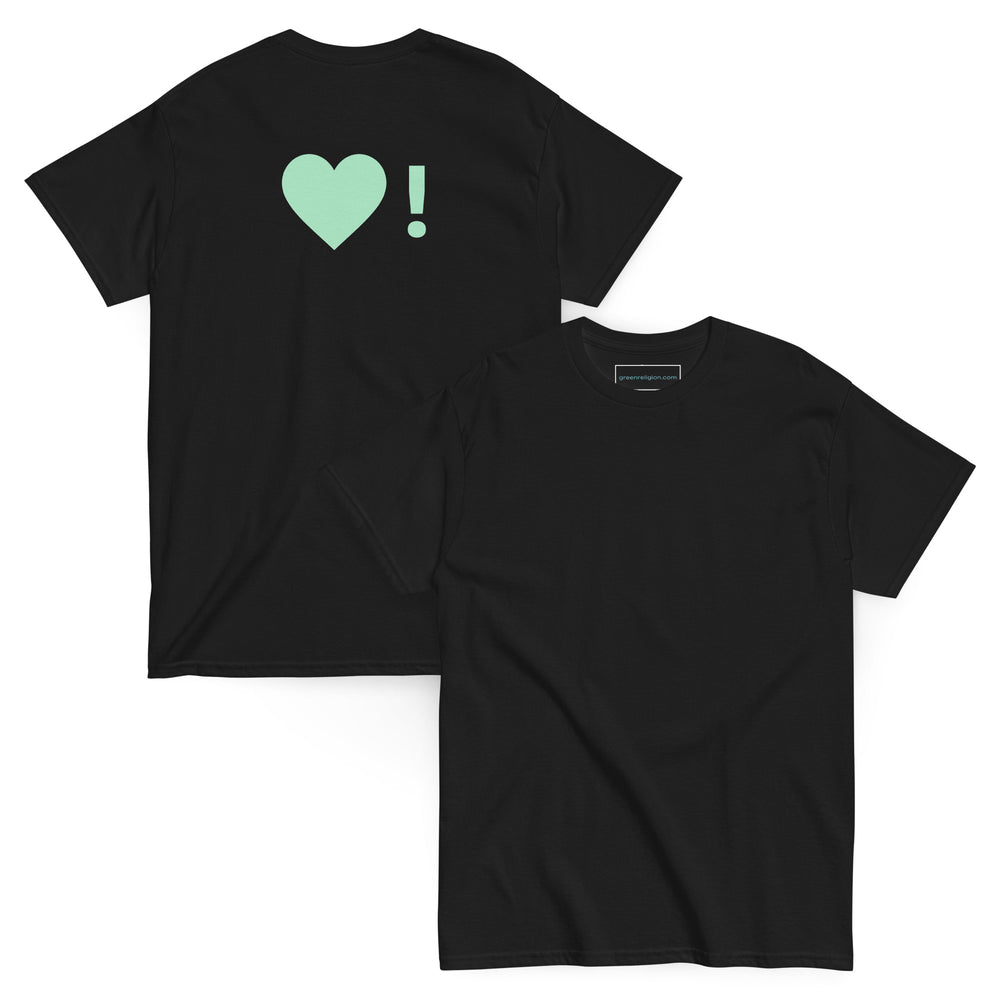 GREEN RELIGION · Spoken Leaf · Green Heart! Springs · Unisex Cotton Classic Tee