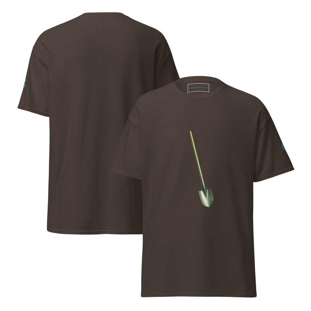 GREEN RELIGION · GROUND WORK · “Tools” · Green Unisex Classic Tee