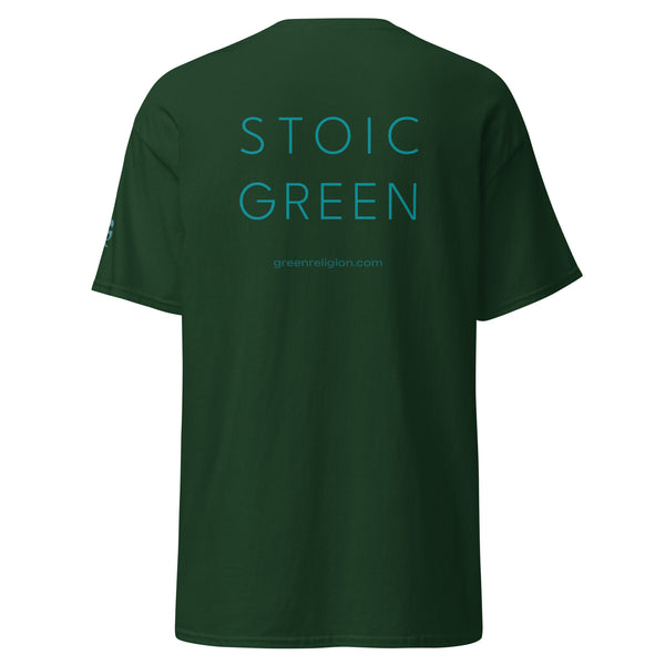 Test STOIC GREEN printed on unisex T-Shirt