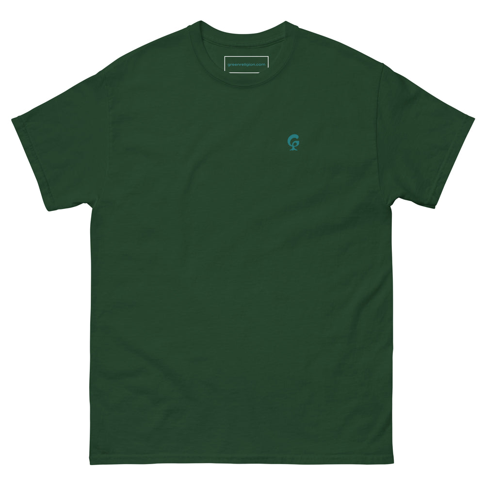 Green Religion • Spoken Leaf • TREEKER™ • Unisex Cotton Tee