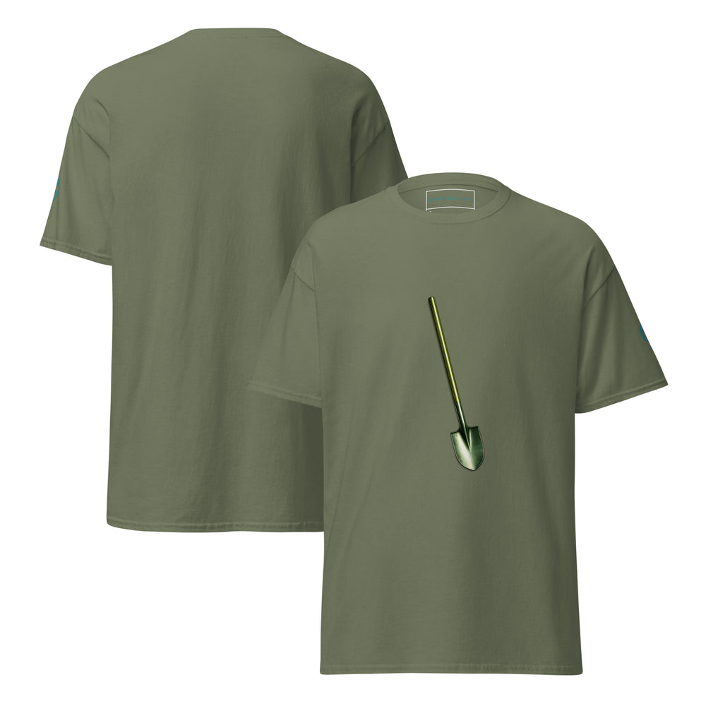 GREEN RELIGION · GROUND WORK · “Tools” · Green Unisex Classic Tee