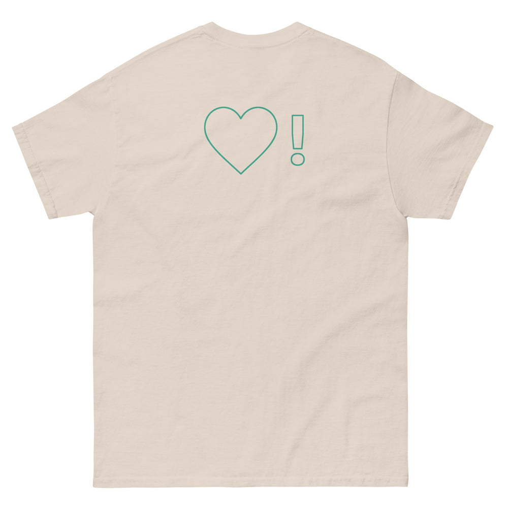 GREEN RELIGION · Spoken Leaf · Green Heart! · Love Line · Unisex Cotton Classic Tee
