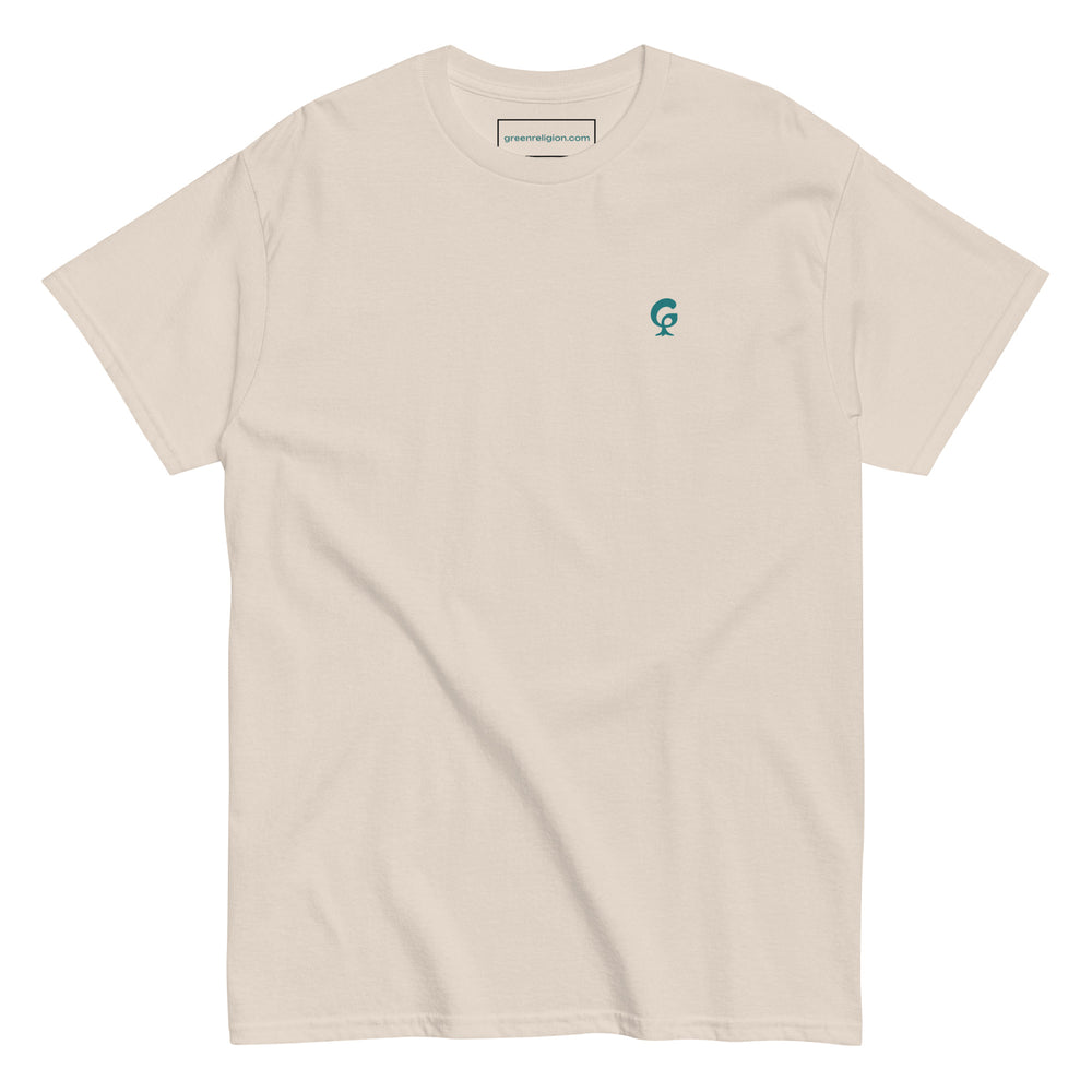 Green Religion • Spoken Leaf • TREEKER™ • Unisex Cotton Tee