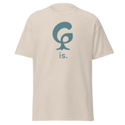 GREEN RELIGION · ORIGIN G “is.” · Unisex Cotton Classic Tee