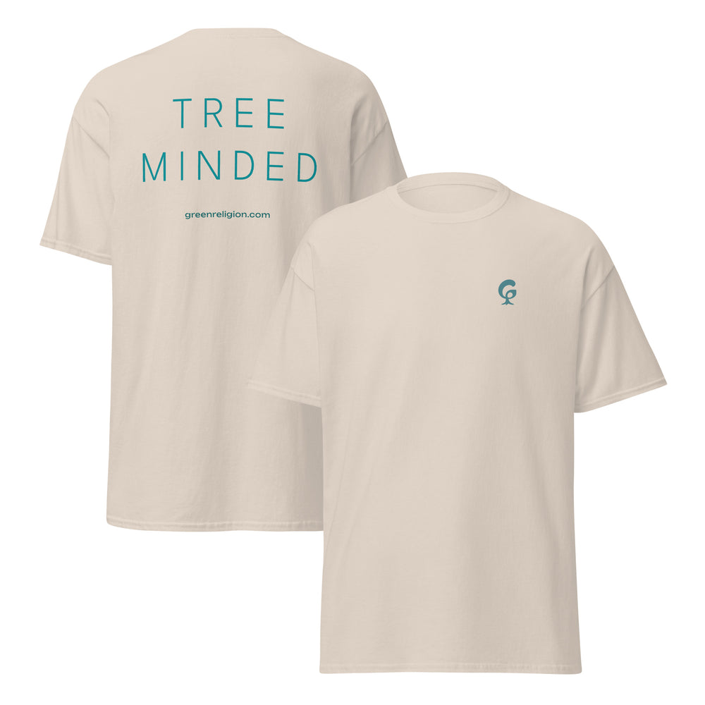GREEN RELIGION · SPOKEN LEAF · “Tree Minded” · Unisex Classic T-Shirt
