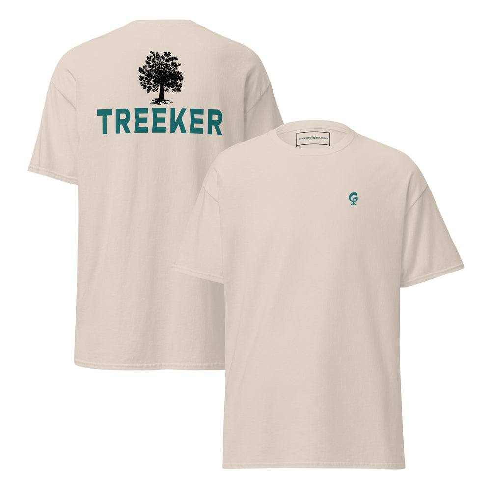 Green Religion • Spoken Leaf • TREEKER™ • Unisex Cotton Tee