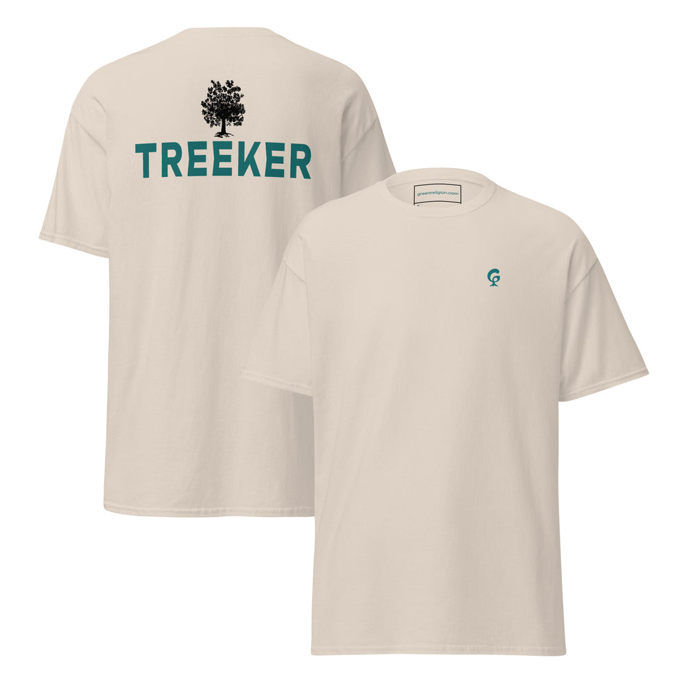 Green Religion • Spoken Leaf • TREEKER™ • Unisex Cotton Tee