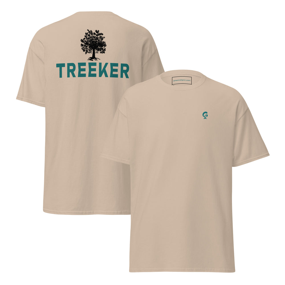 Green Religion • Spoken Leaf • TREEKER™ • Unisex Cotton Tee