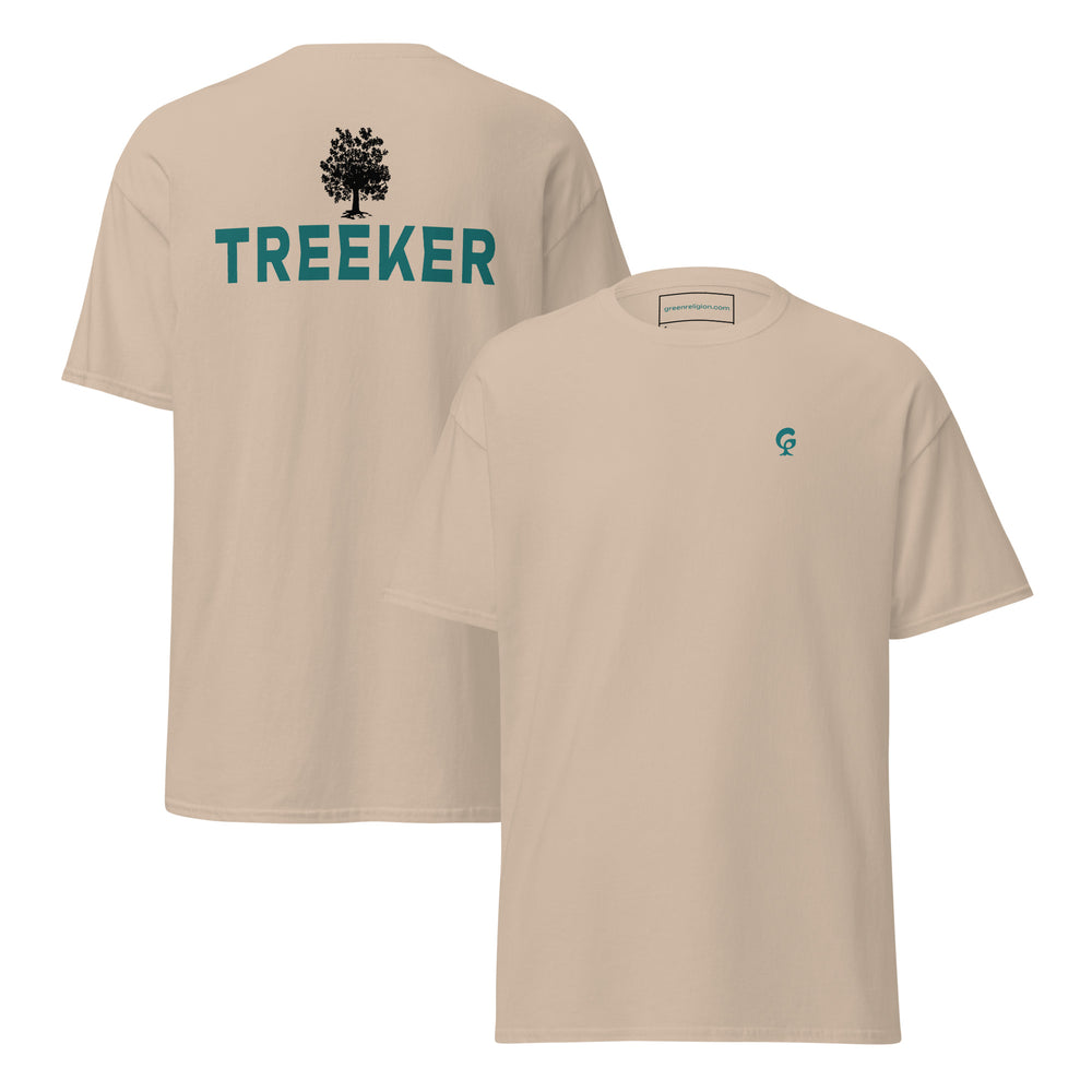 Green Religion • Spoken Leaf • TREEKER™ • Unisex Cotton Tee