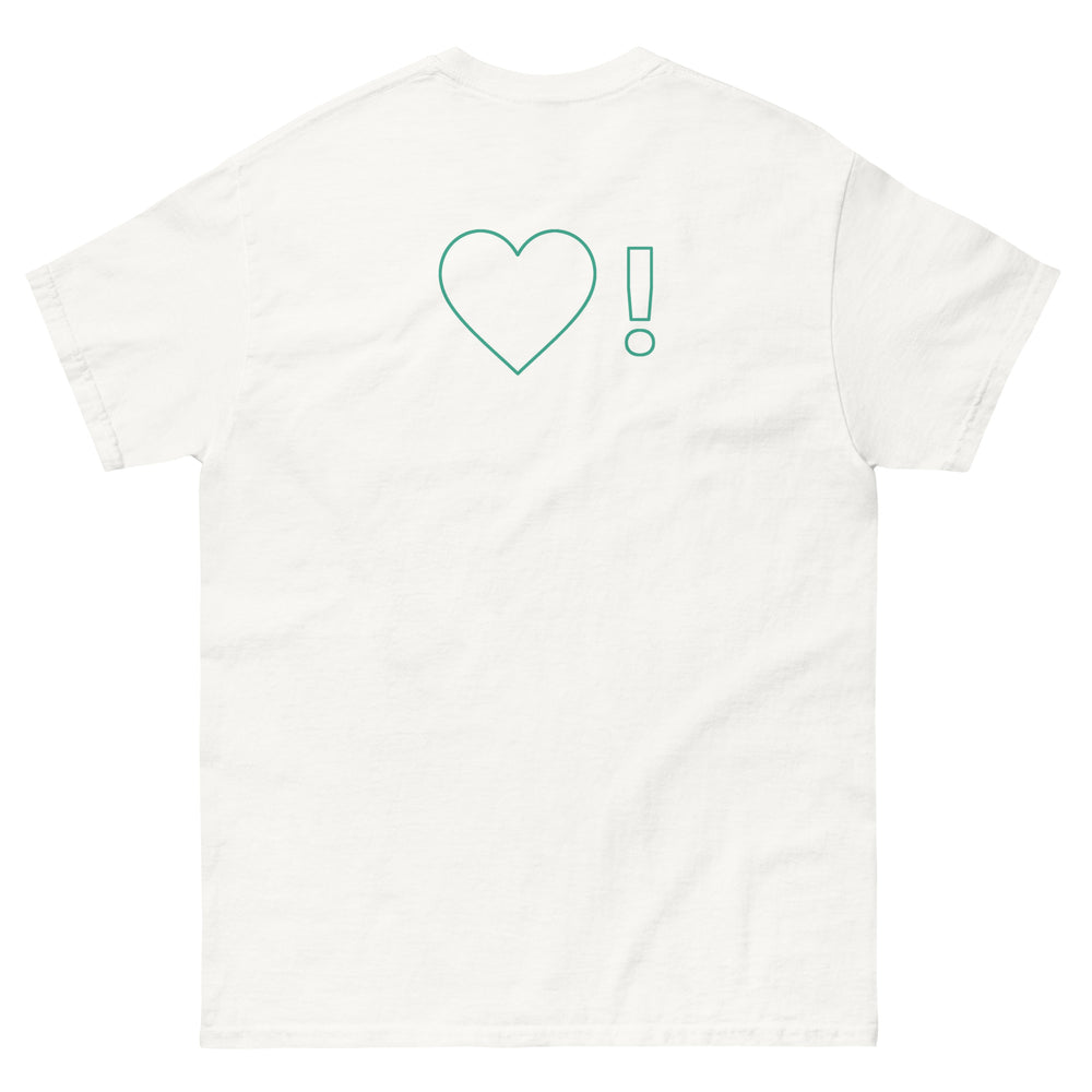 GREEN RELIGION · Spoken Leaf · Green Heart! · Love Line · Unisex Cotton Classic Tee