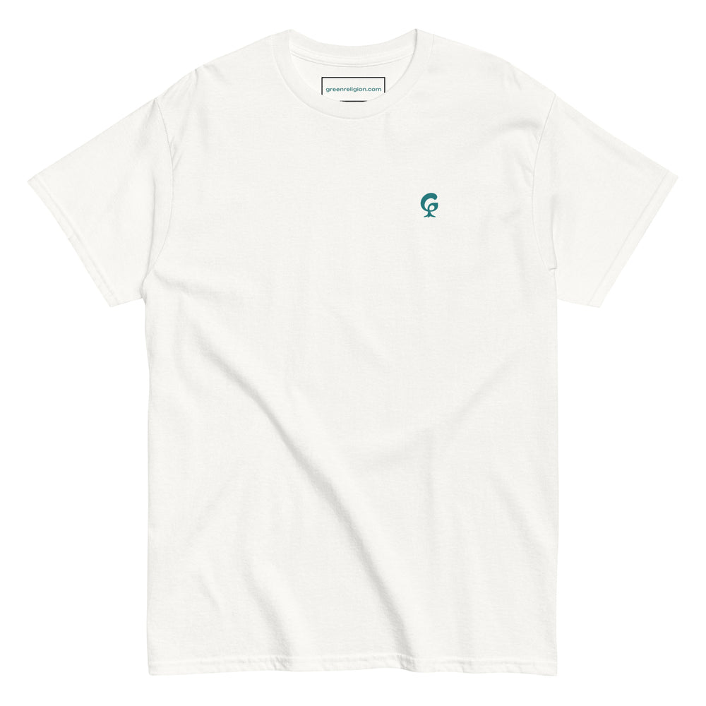 Green Religion • Spoken Leaf • TREEKER™ • Unisex Cotton Tee