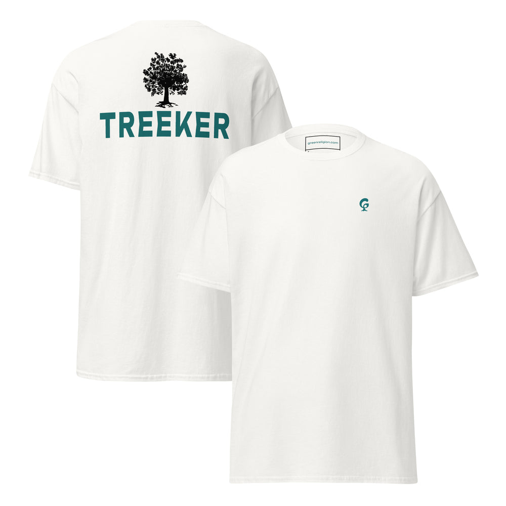 Green Religion • Spoken Leaf • TREEKER™ • Unisex Cotton Tee
