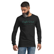 GREEN RELIGION · SPOKEN LEAF · Café Vert · Unisex Cotton Long Sleeve Tee