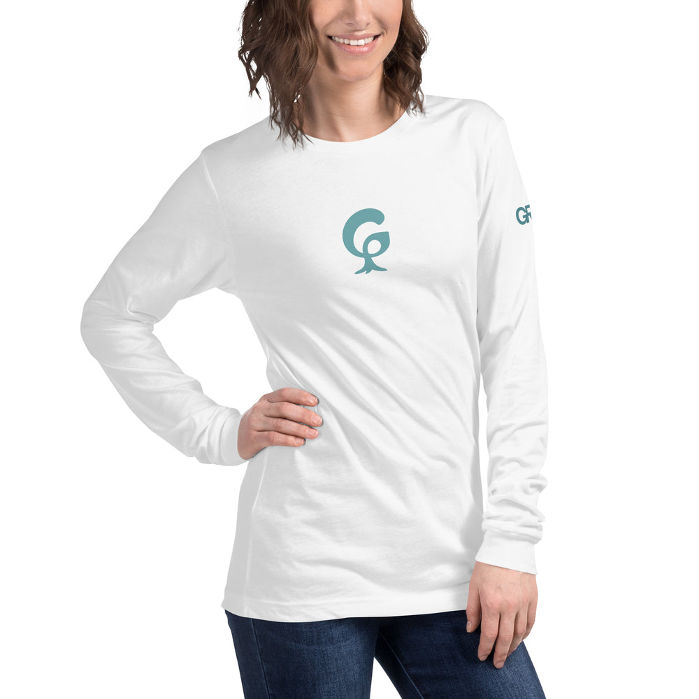 GREEN RELIGION · Origin G · Climate AWEAR · Unisex Long Sleeve T-Shirt