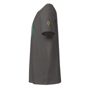 GREEN RELIGION · TRUE TREES · “Ring Field” · Orange-Jade · Unisex Organic Mid-Light T-Shirt