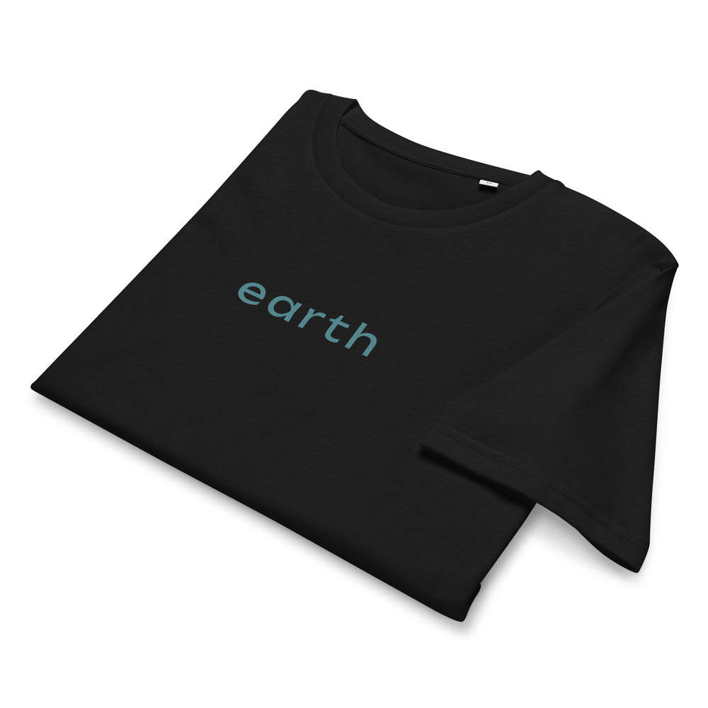 GREEN RELIGION · SPOKEN LEAF · “earth” · Unisex Organic mid-light T-Shirt