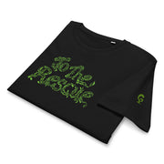 GREEN RELIGION · SPOKEN LEAF · “TO THE RESCUE” · Unisex Organic Mid-Light T-Shirt · Black