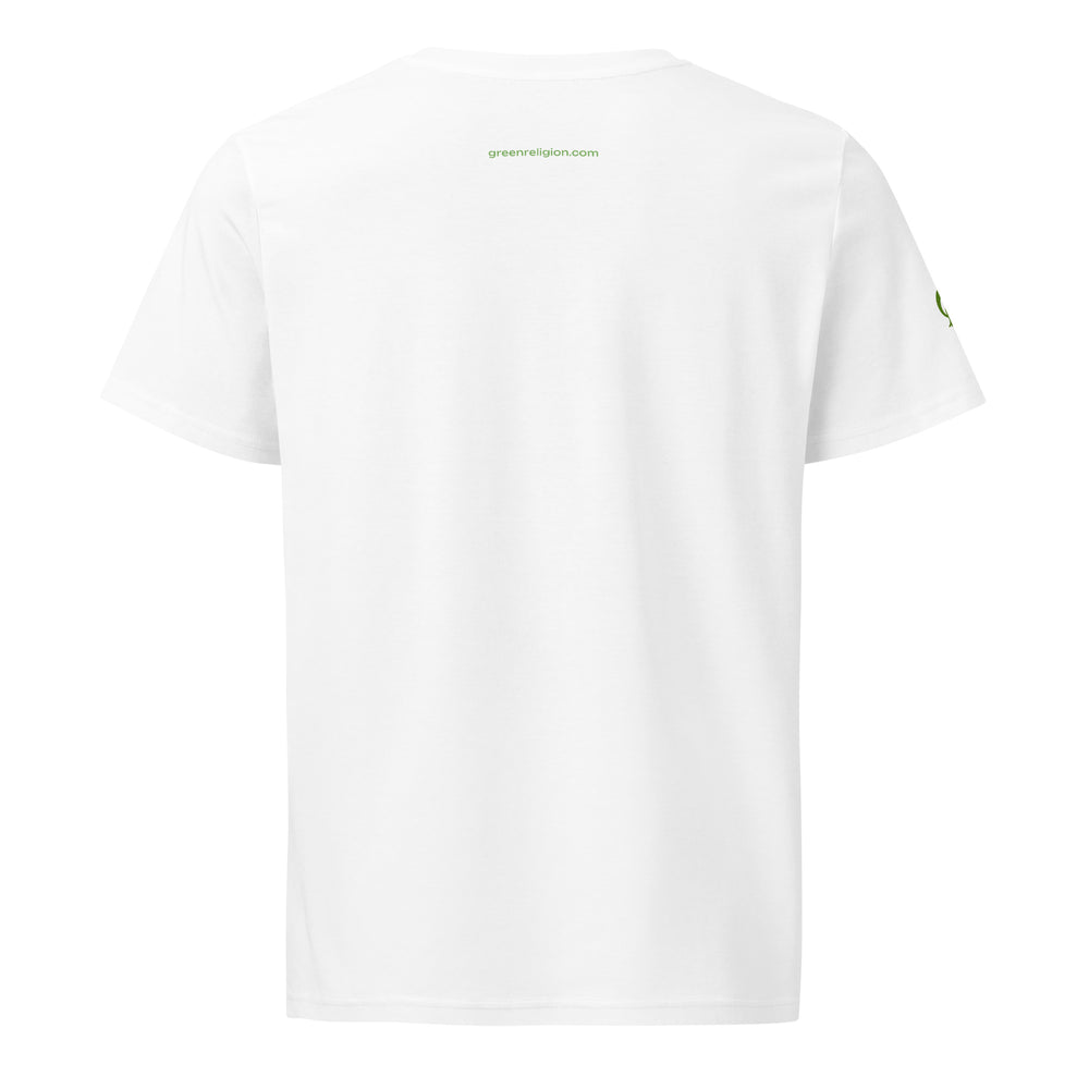 GREEN RELIGION · CANOPY LINES · Green Sun · Unisex Organic Mid-Light T-Shirt