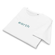 GREEN RELIGION · SPOKEN LEAF · “earth” · Unisex Organic mid-light T-Shirt