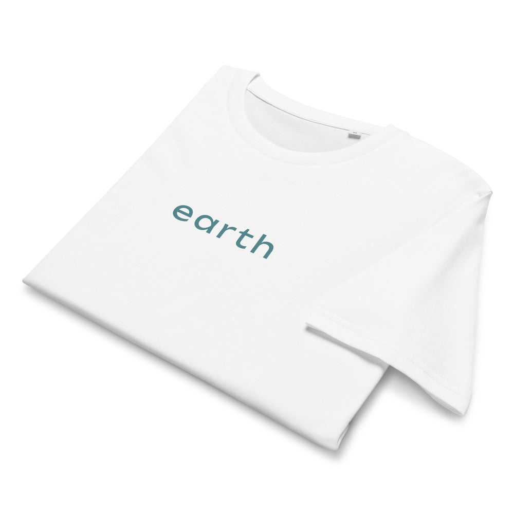 GREEN RELIGION · SPOKEN LEAF · “earth” · Unisex Organic mid-light T-Shirt