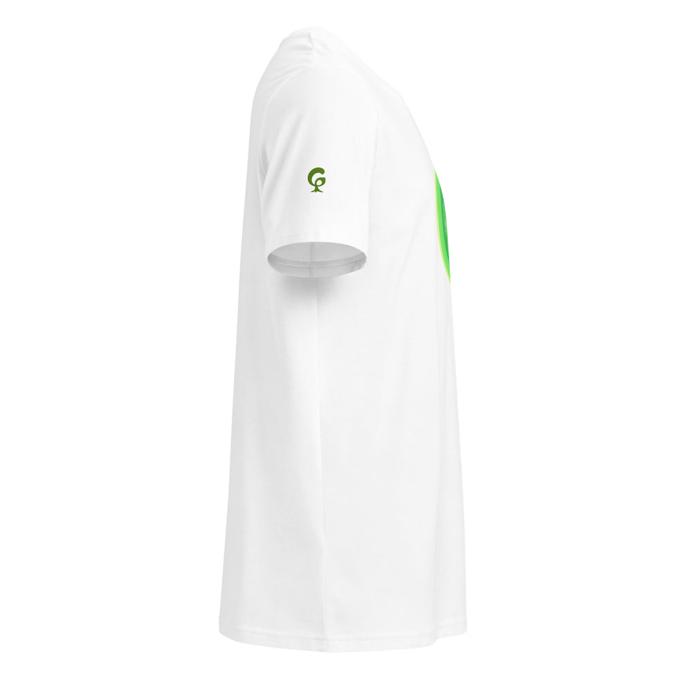 GREEN RELIGION · CANOPY LINES · Green Sun · Unisex Organic Mid-Light T-Shirt