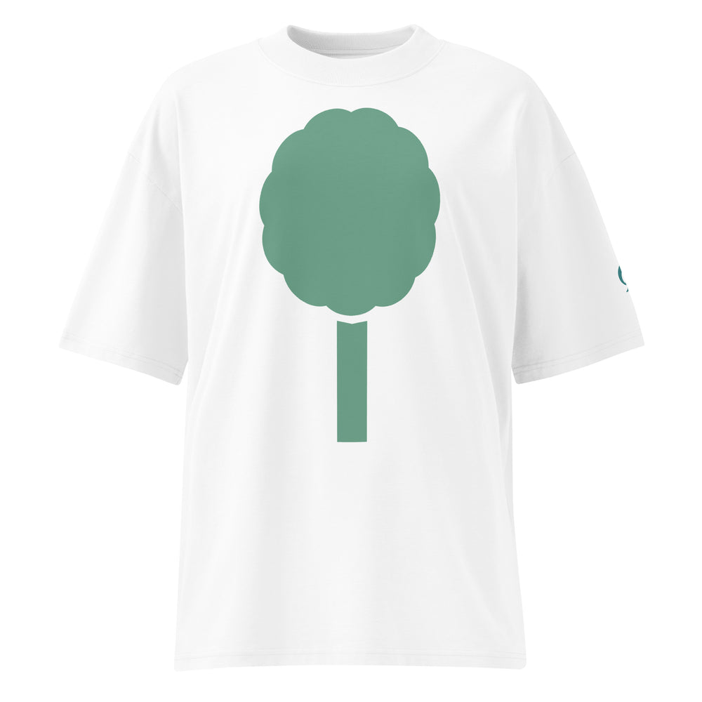 GREEN RELIGION · Origin G · “Tree One” · Oversized Organic T-Shirt