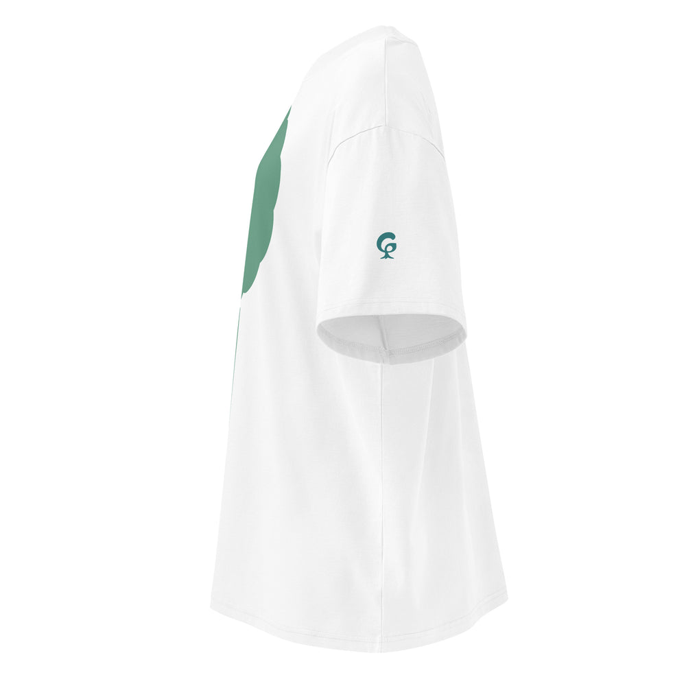 GREEN RELIGION · Origin G · “Tree One” · Oversized Organic T-Shirt